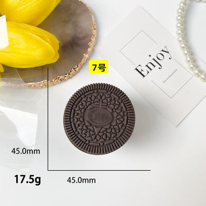 #S0018 Factory Wholesale Biscuits PopSockets phone PopGrip, Desktop Bracket, adjustable cellphone stand, retractable smartphone holder, phone mount support, Folding Kickstand, handheld accessories