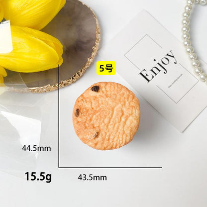 #S0018 Factory Wholesale Biscuits PopSockets phone PopGrip, Desktop Bracket, adjustable cellphone stand, retractable smartphone holder, phone mount support, Folding Kickstand, handheld accessories
