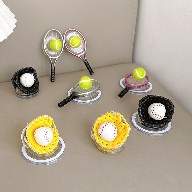 PopSockets Baseball Racket phone PopGrip, Adjustable cellphone stand, Retractable smartphone holder, phone mount support, Expanding Kickstand, handheld accessories Mobile