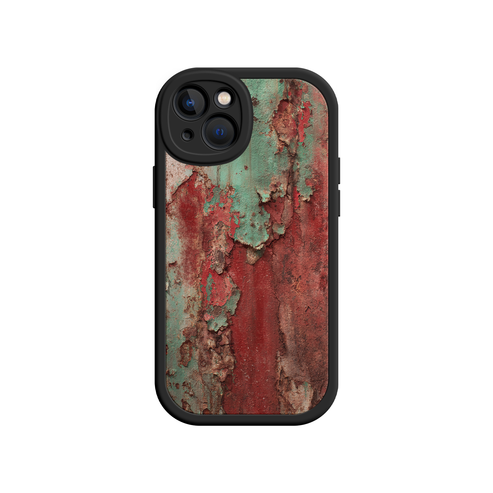 Rustic Metal Texture Phone Case – Vintage Industrial Style for iPhone 17