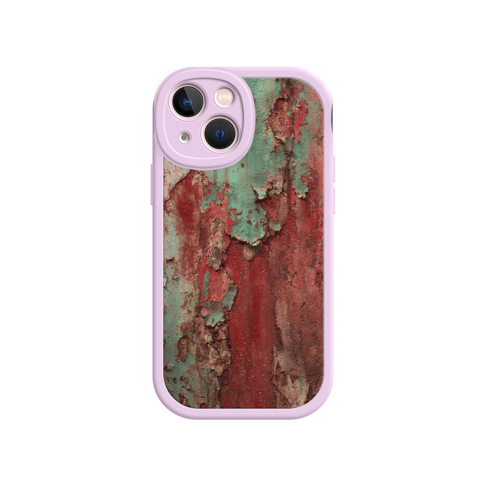 Rustic Metal Texture Phone Case – Vintage Industrial Style for iPhone 17
