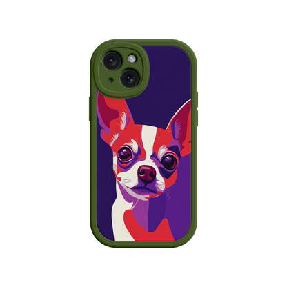 Pet portrait phone case for iPhone