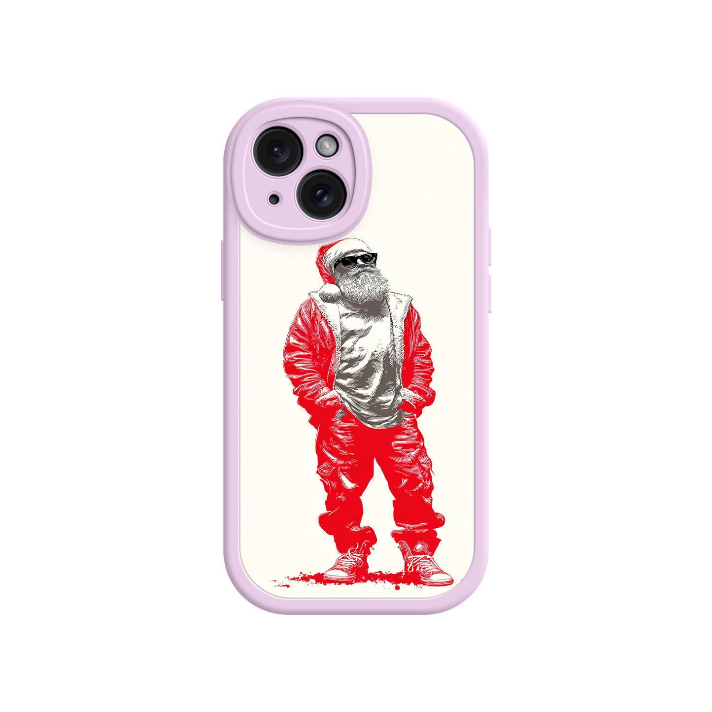 #MC0023 Factory Wholesale Urban Santa Street Style iphone 17 Case