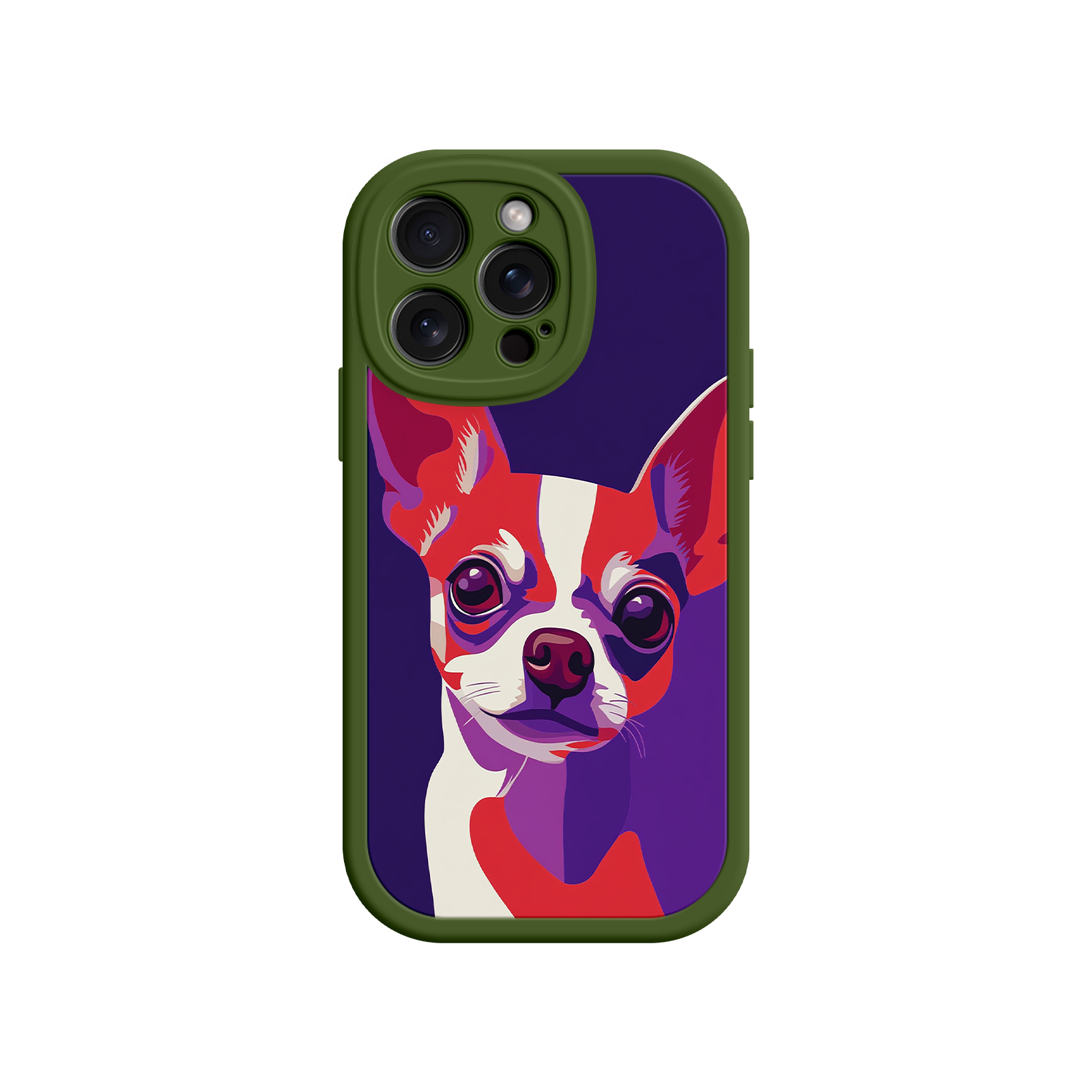 Pop Art Chihuahua Phone Case – Colorful Dog Design for iPhone & Android