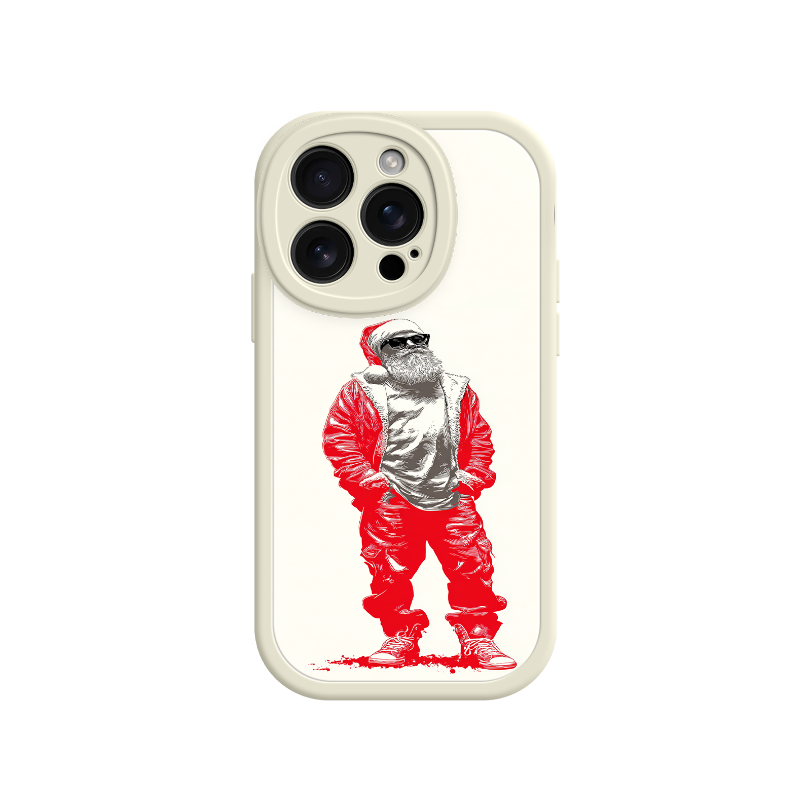 Santa phone case for festive tech accessories