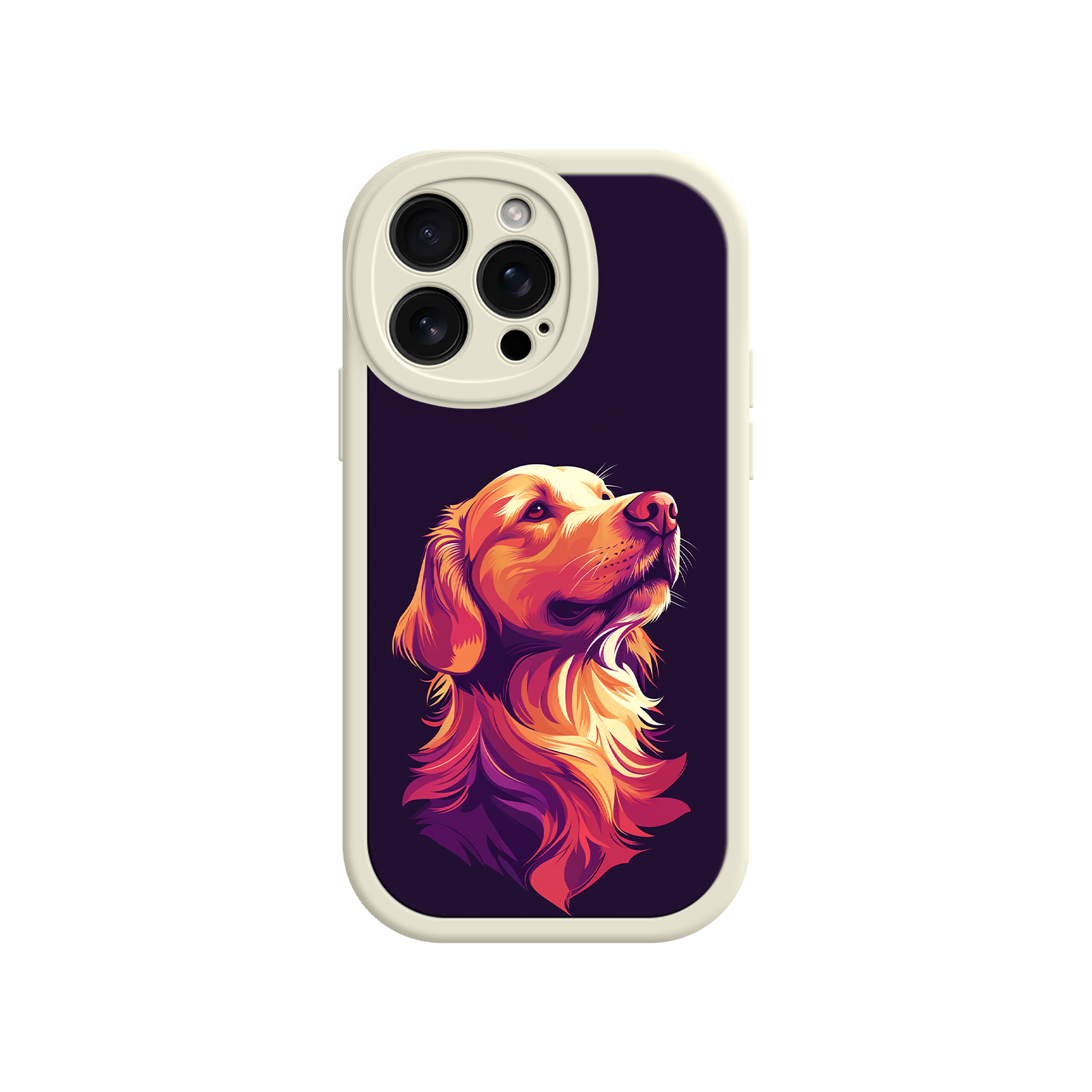 Golden Retriever Pop Art Phone Case – Vibrant Dog Lover Design for iPhone