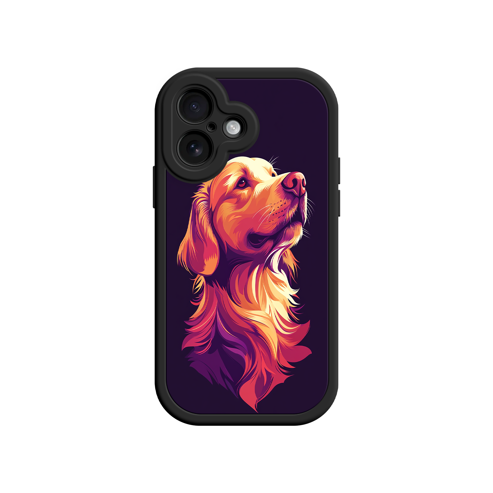Golden Retriever Pop Art Phone Case – Vibrant Dog Lover Design for iPhone