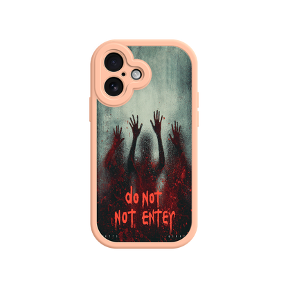 Bold iPhone case with thriller-style design
