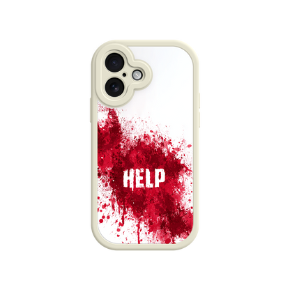 Halloween iPhone case with bold red graphic