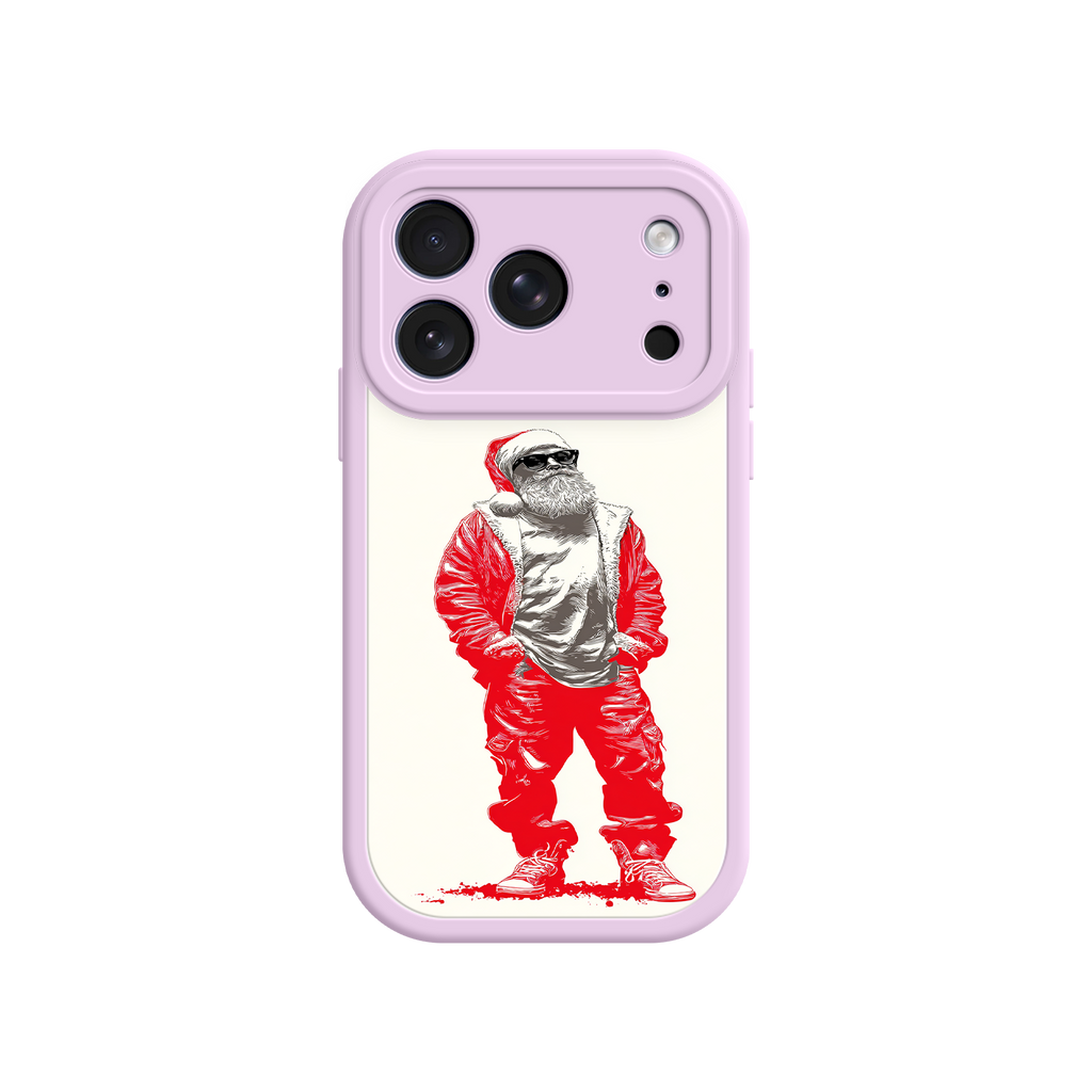 Unique Santa phone case for holiday fashion lovers