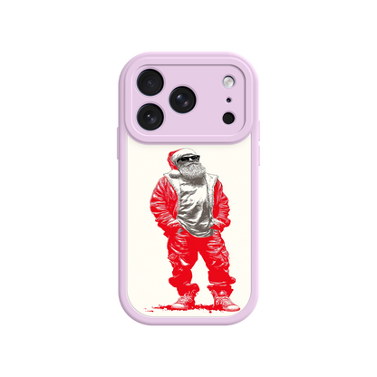 Unique Santa phone case for holiday fashion lovers