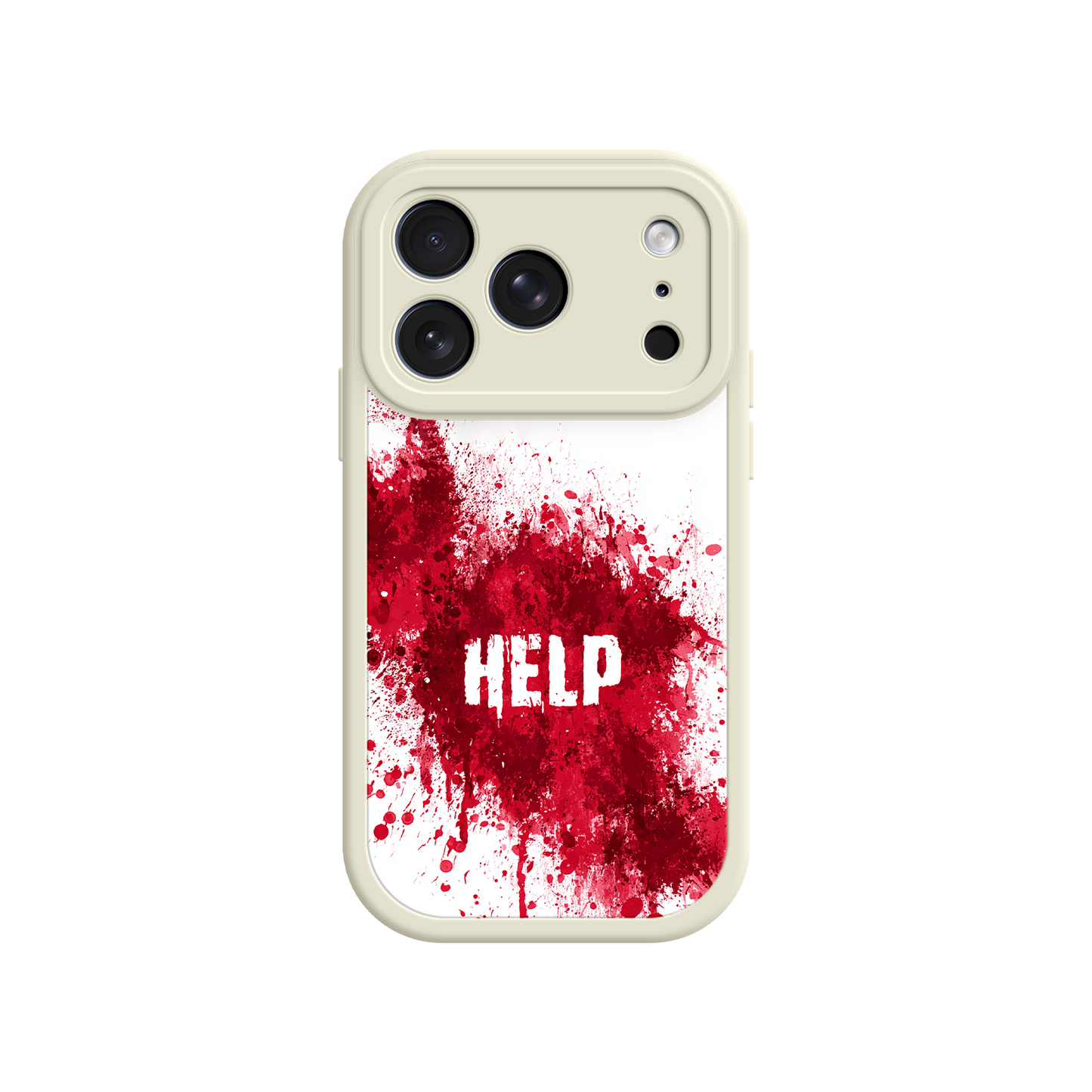 Halloween iPhone case with graphic red splatter design

Scary iPhone case featuring horror-style artwork