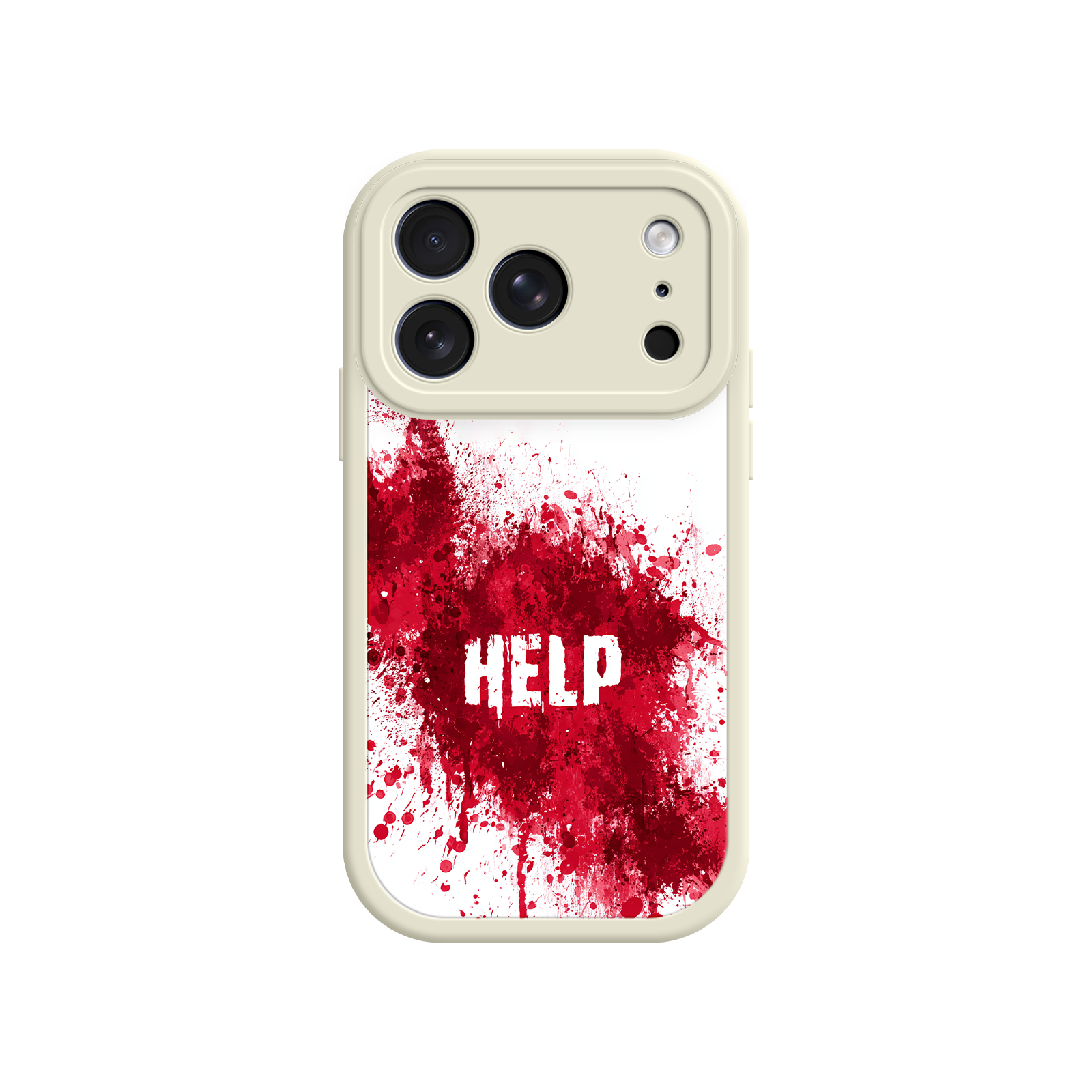 Halloween iPhone case with graphic red splatter design

Scary iPhone case featuring horror-style artwork