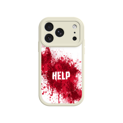 Bold phone case with horror-inspired design