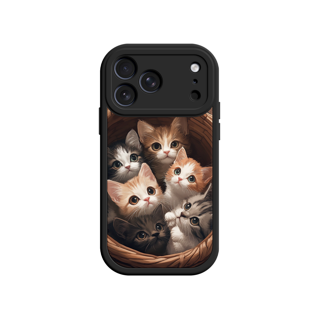 Pet lover phone case with adorable feline design