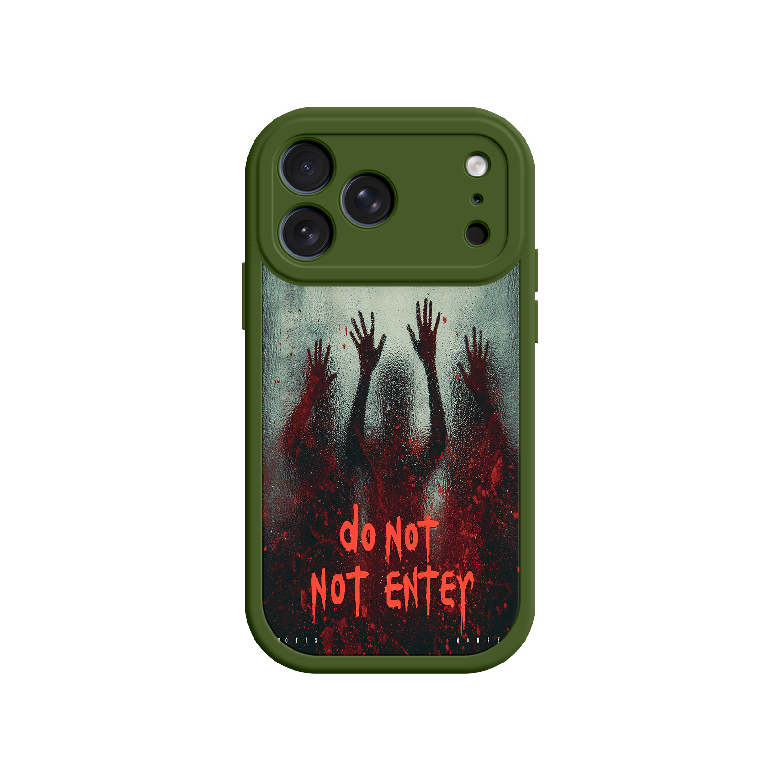 Graphic phone case for fans of dark aesthetics