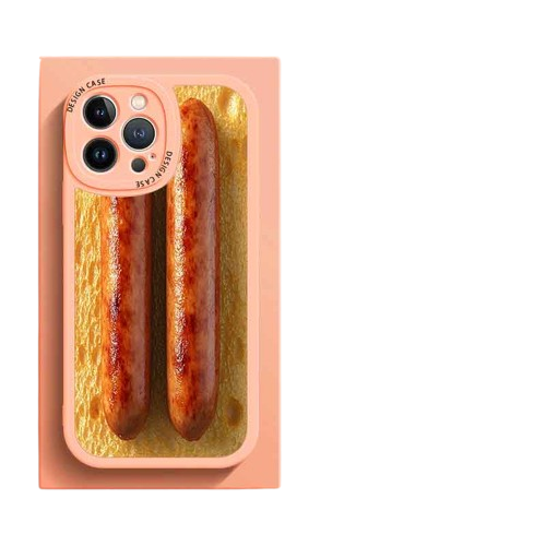 #MC0043 Factory Wholesale Double sausages Phone Case