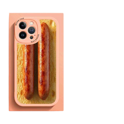 #MC0043 Factory Wholesale Double sausages Phone Case