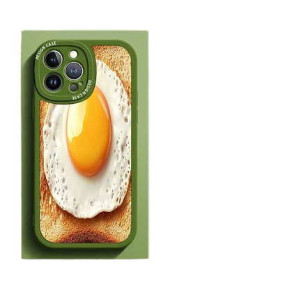 #MC0044 Factory Wholesale Creative Eggs and Sausages Phone case