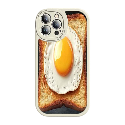#MC0044 Factory Wholesale Creative Eggs and Sausages Phone case