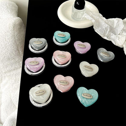 #S0035 Factory Wholesale PopSockets Pastel Nebula Glitter Color Heart phone PopGrip, adjustable cellphone stand, retractable smartphone holder, phone mount support, Expanding Kickstand, handheld accessories Mobile