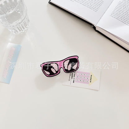 #S0021 Factory Wholesale Sun Glasses PopSockets Desktop phone PopGrip Airbag, adjustable cellphone stand, retractable smartphone holder, phone mount support, Folding Kickstand, handheld accessories