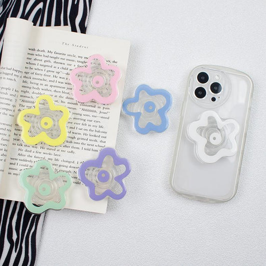 #S0011 Factory Wholesale PopSockets Flowers Glitter phone PopGrip, Desktop Bracket, adjustable cellphone stand, retractable smartphone holder, phone mount support, Folding Kickstand, handheld accessories