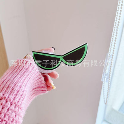 #S0021 Factory Wholesale Sun Glasses PopSockets Desktop phone PopGrip Airbag, adjustable cellphone stand, retractable smartphone holder, phone mount support, Folding Kickstand, handheld accessories