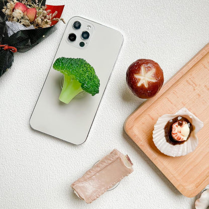 #S0001 Factory Wholesale PopSockets 3D Food phone PopGrip, Portable Desktop Bracket, adjustable cellphone stand, retractable smartphone holder, phone mount support, Folding Kickstand, handheld accessories