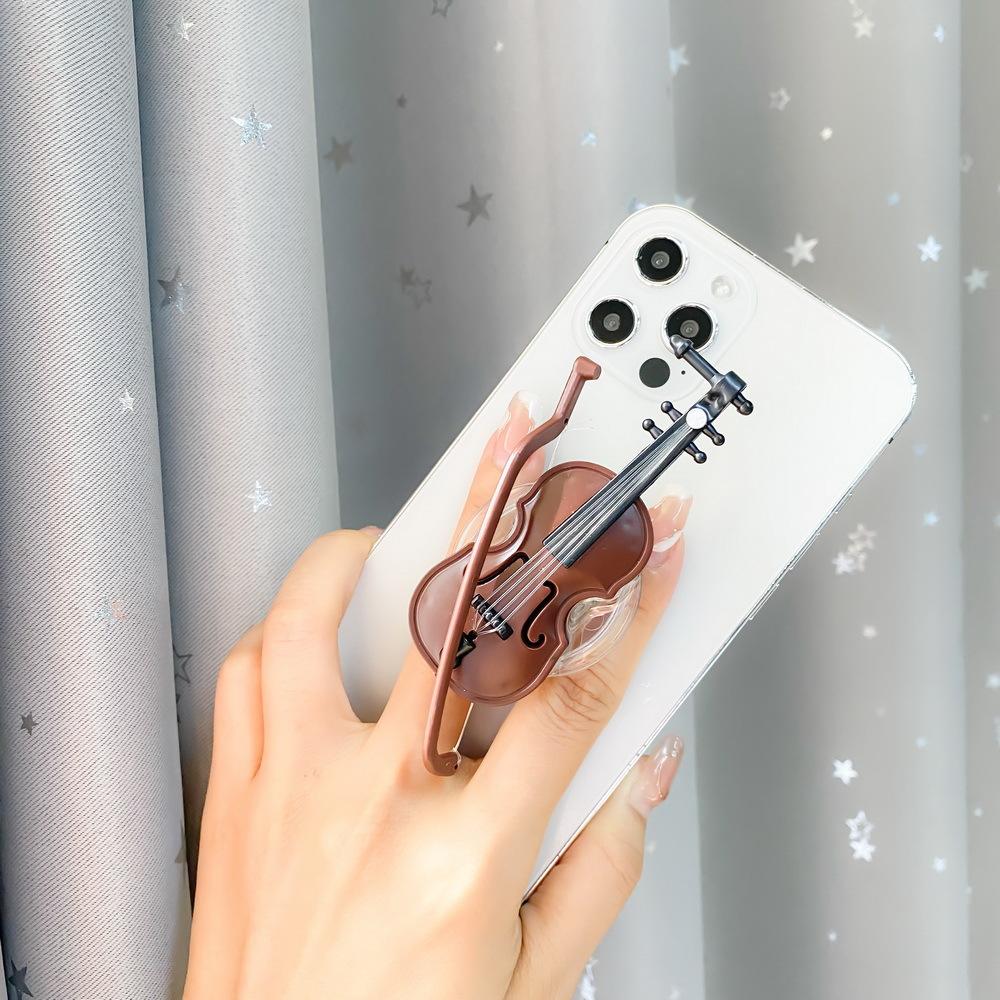 Violin PopSockets phone PopGrip, Desktop Bracket, adjustable cellphone stand, retractable smartphone holder, phone mount support, Folding Kickstand, handheld accessories