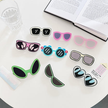 #S0021 Factory Wholesale Sun Glasses PopSockets Desktop phone PopGrip Airbag, adjustable cellphone stand, retractable smartphone holder, phone mount support, Folding Kickstand, handheld accessories