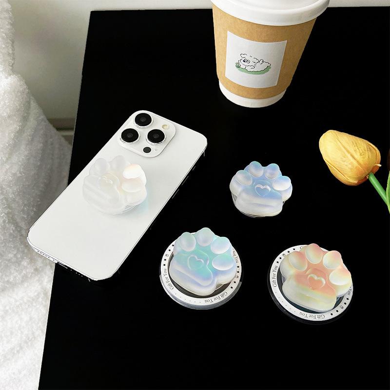 Magsafe Cat Paw Airbag PopSockets phone PopGrip, adjustable cellphone stand, retractable smartphone holder, phone mount support, Foldable Kickstand, handheld accessories
