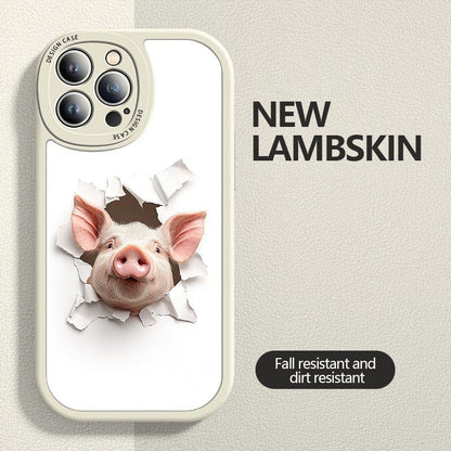 #MC0001 Factory Wholesale Piggy phonecase compatible for iphone 16 15 14 13 12 11 Cellphone Casing Shockproof Devices Smartphone Protection Protective Back Cover Handheld Accessories Screen Protector