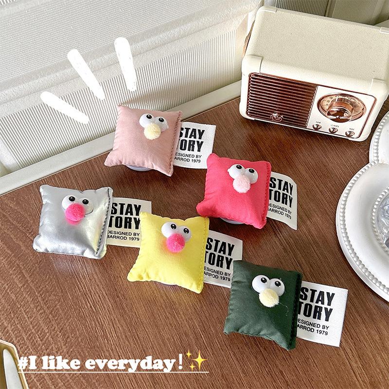 Mini Pillows Cushions PopSockets phone PopGrip, Desktop Bracket, adjustable cellphone stand, retractable smartphone holder, phone mount support, Folding Kickstand, handheld accessories