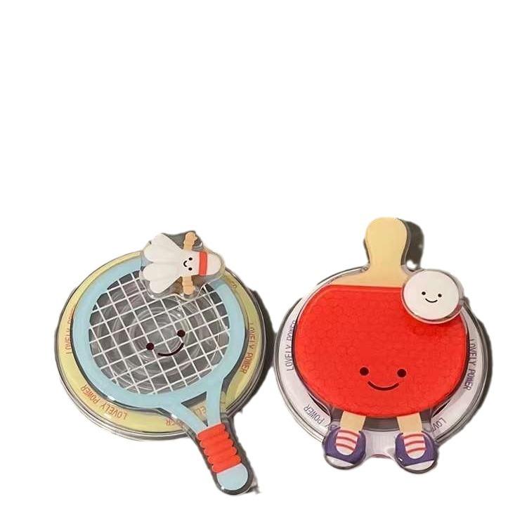 Rotatable badminton table tennis PopSockets Glitter phone PopGrip, adjustable cellphone stand, retractable smartphone holder, phone mount, Expanding Kickstand, handheld accessories case  badminton badminton  phone