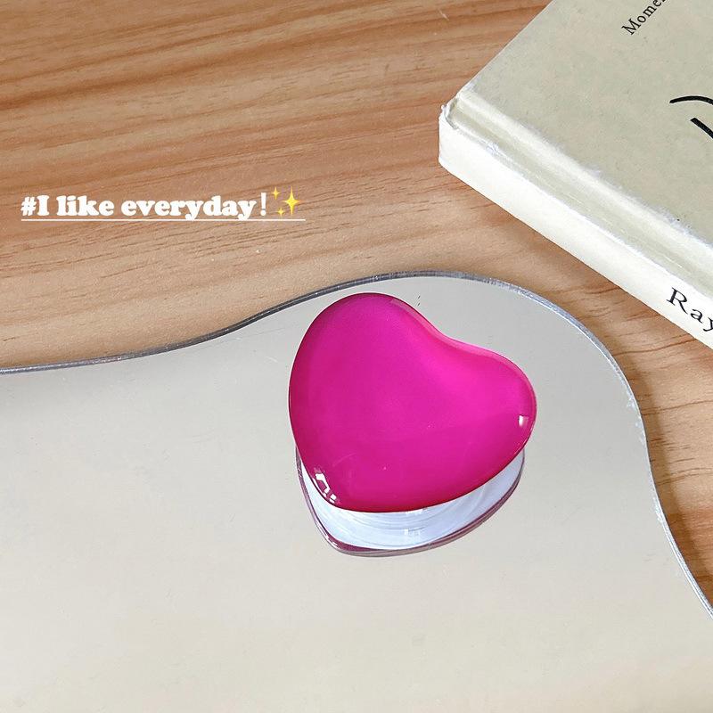 PopSockets Heart Glitter phone PopGrip, Desktop Bracket, adjustable cellphone stand, retractable smartphone holder, phone mount support, Folding Kickstand, handheld accessories