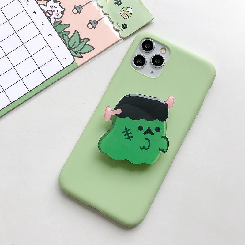 Cartoon PopSockets Cute Ins phone PopGrip, adjustable cellphone stand, retractable smartphone holder, phone mount support, Foldable Kickstand, handheld accessories Folding