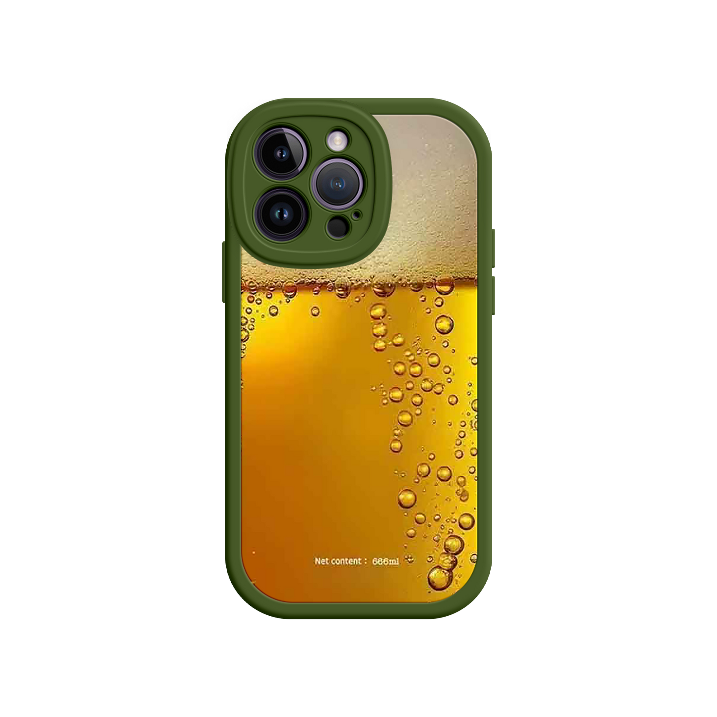 Beer phone case for YouTube unboxing videos