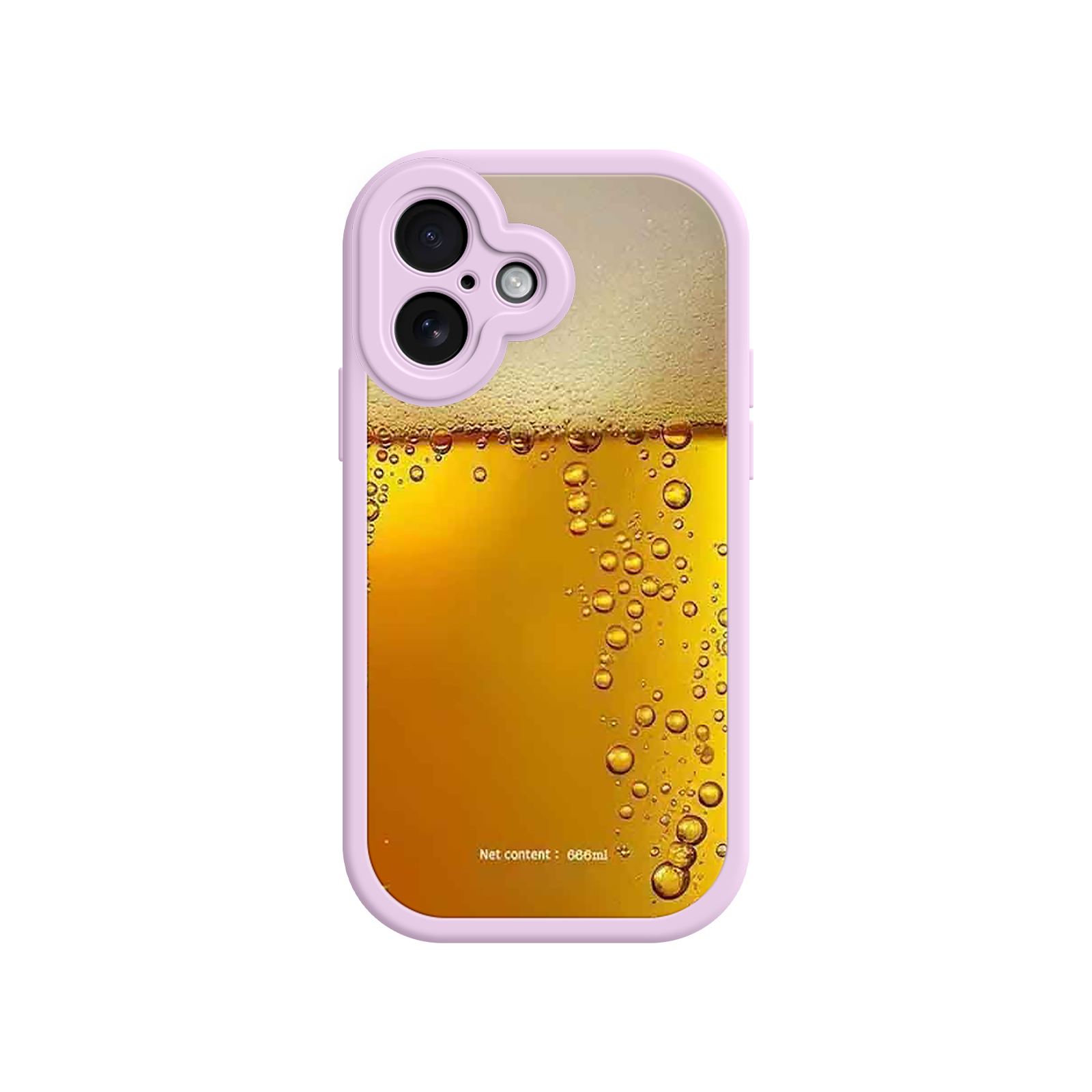Beer phone case with soft matte finish