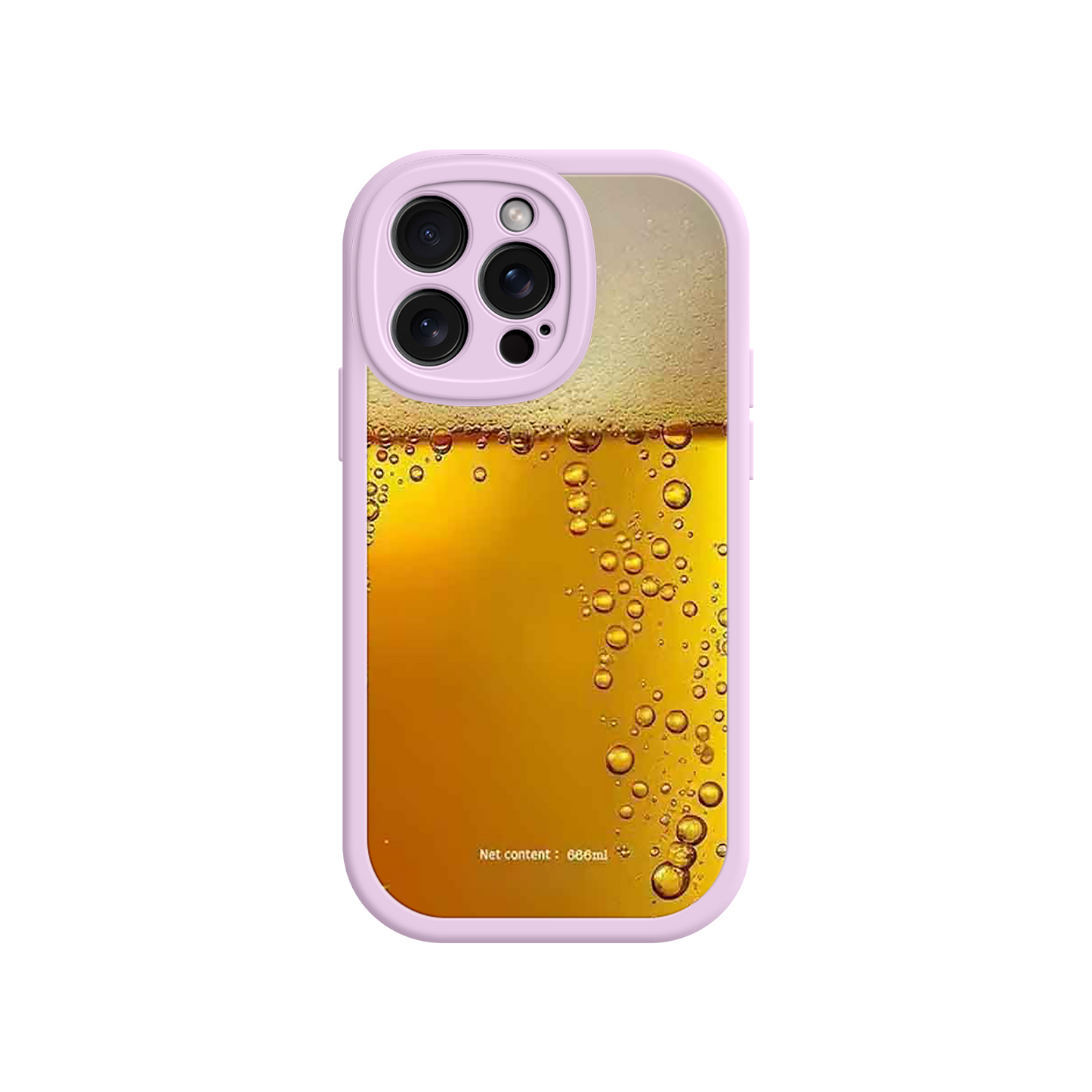 Beer phone case for humorous accessory