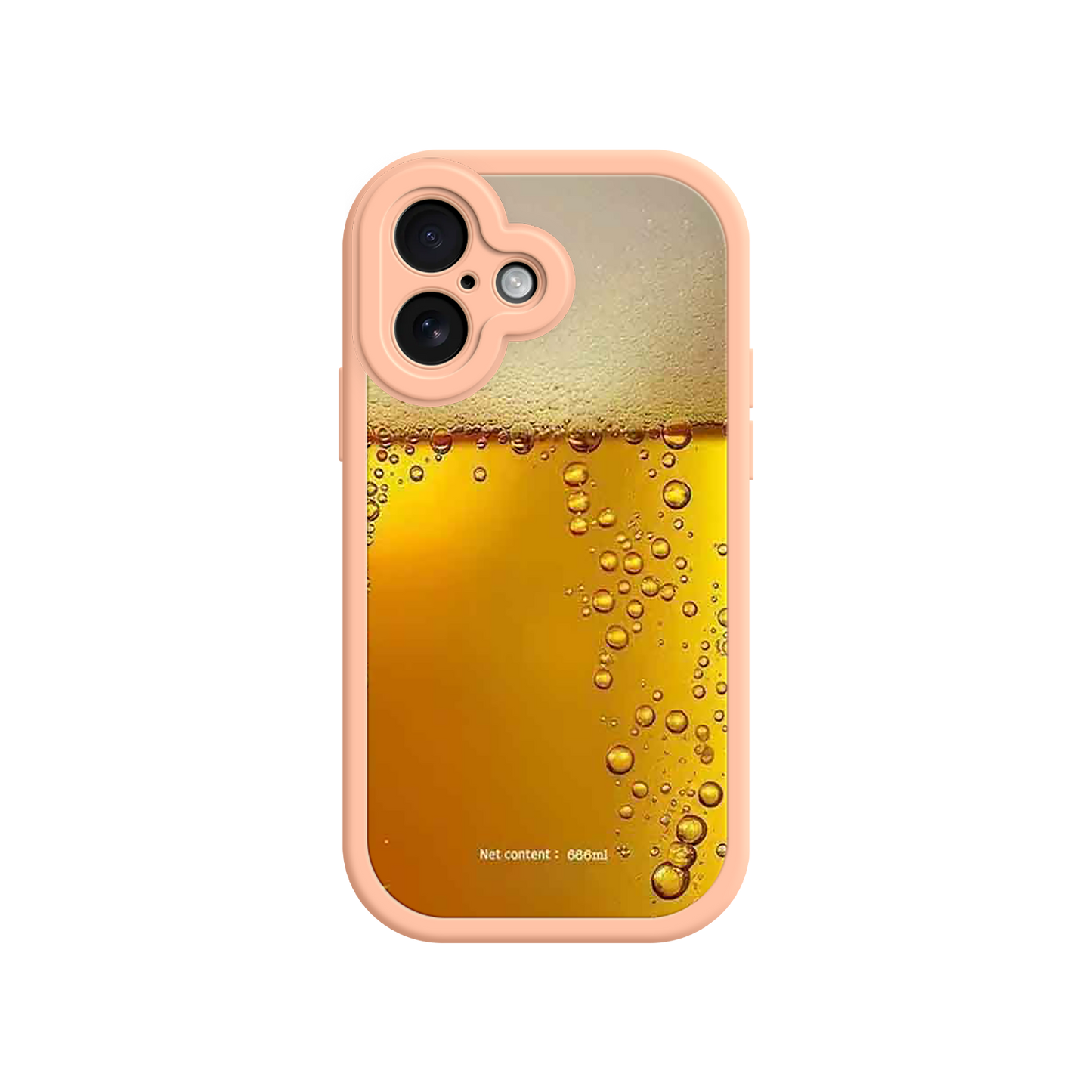 Beer swirl phone case for brewery fans