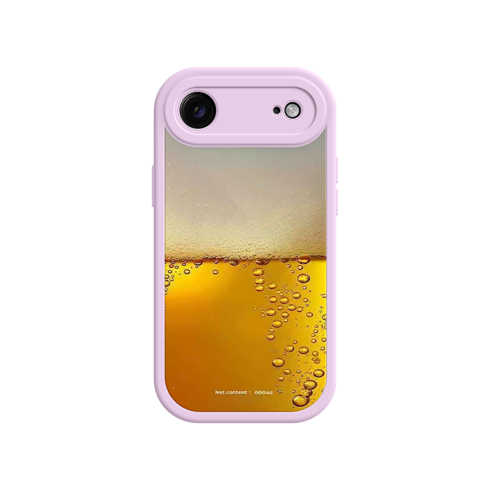 Beer bubbles phone case for bar lovers