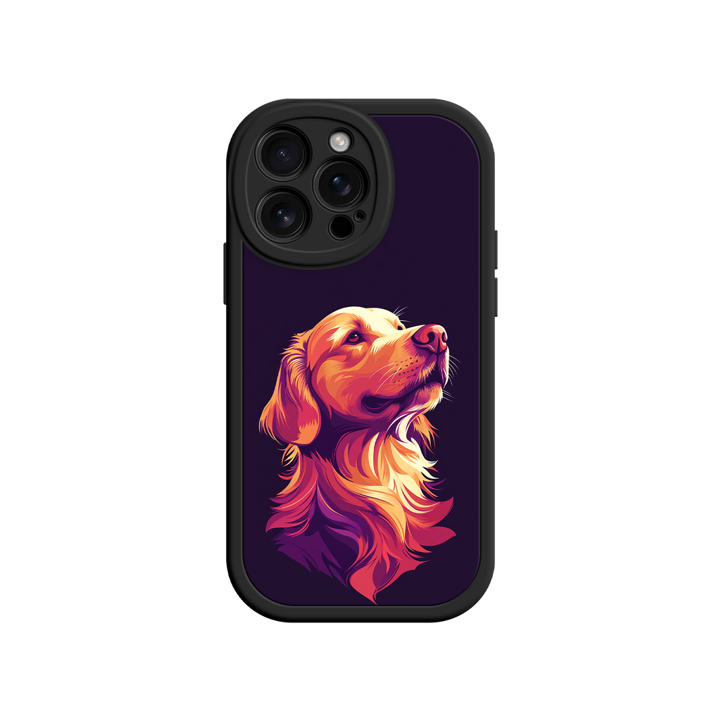Golden Retriever phone case for pet fashionistas