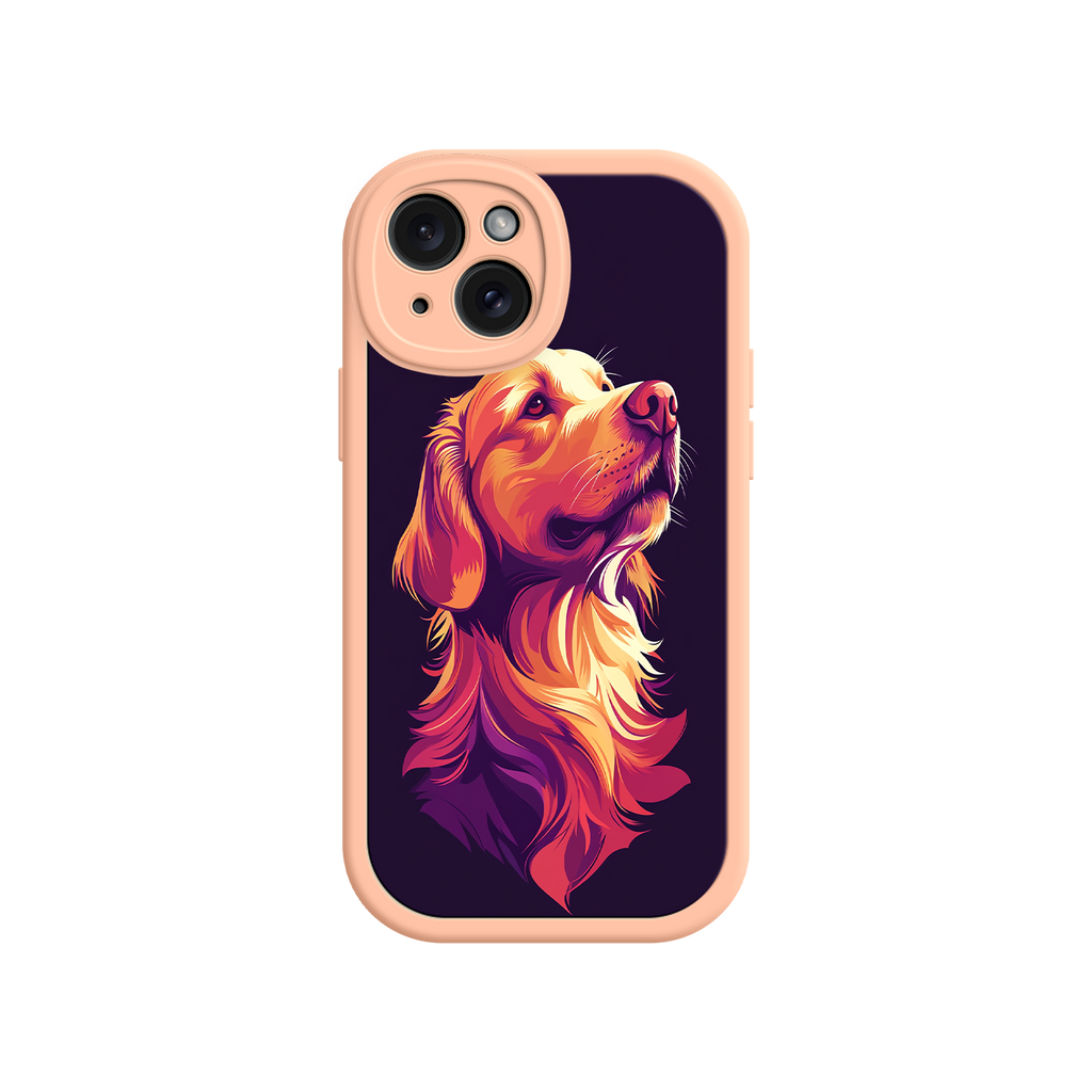 Eye-catching Golden Retriever phone case for iphone