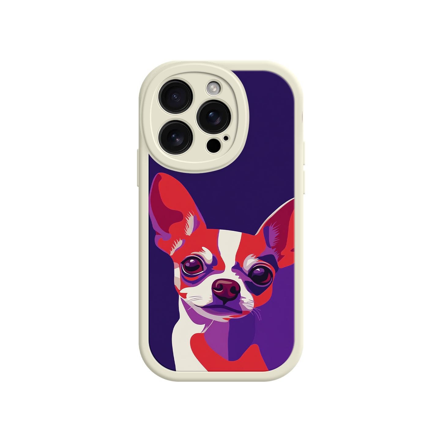 Artistic dog lover phone case with unique style