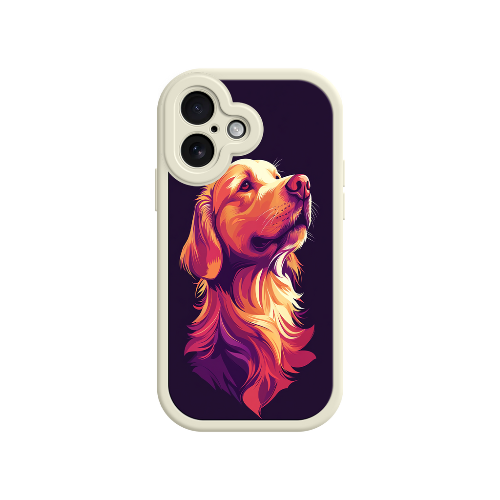 Puppy print phone case for dog moms and dads