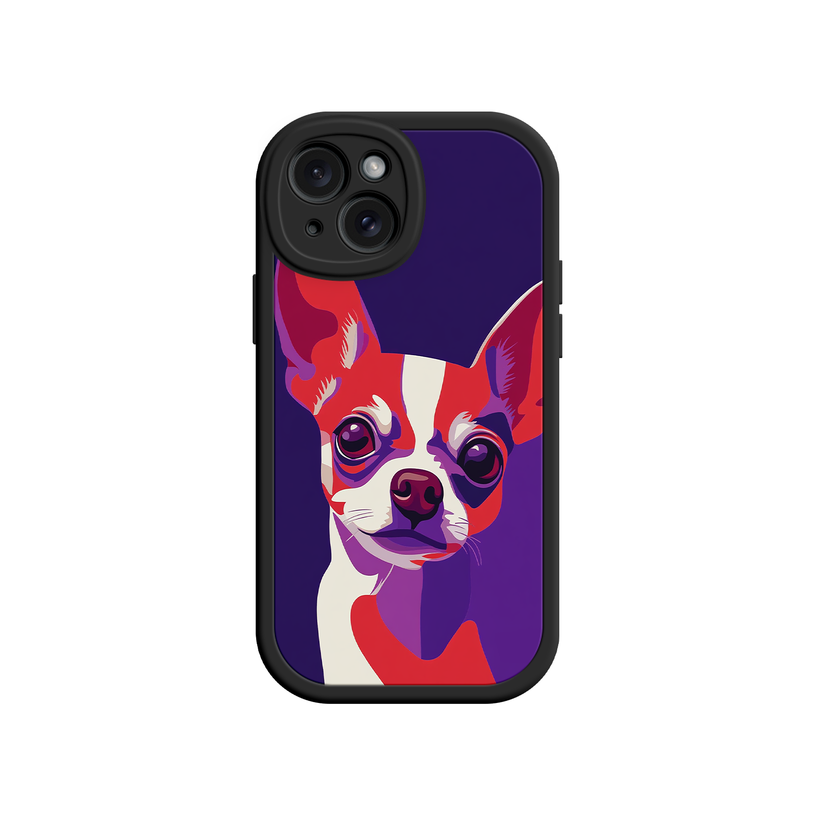 Dog art phone case for iPhone
