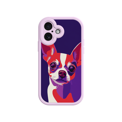 Pet portrait phone case for iPhone