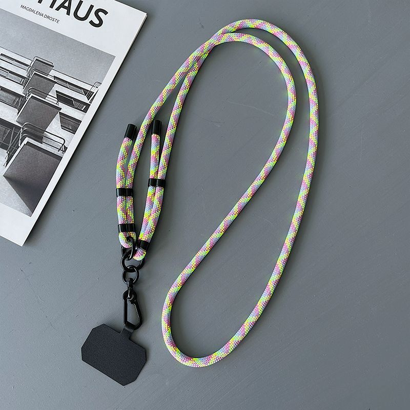 #L00028 150cm Adjustable Phone Lanyard Strap – Universal Crossbody Cord with Tether Tab