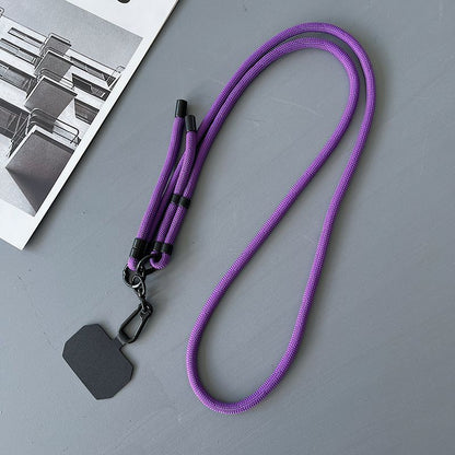 #L00028 150cm Adjustable Phone Lanyard Strap – Universal Crossbody Cord with Tether Tab